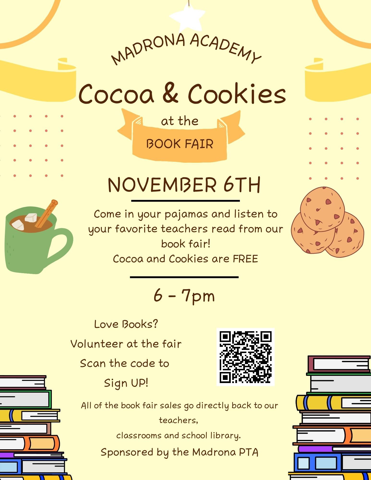  Book Fair November 6 